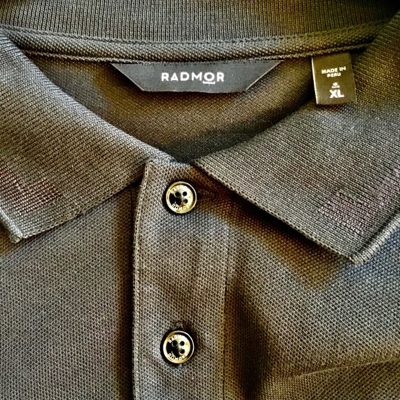 RADMOR Baty Retro Pique Polo Men’s Shirt - Picture 7 of 10